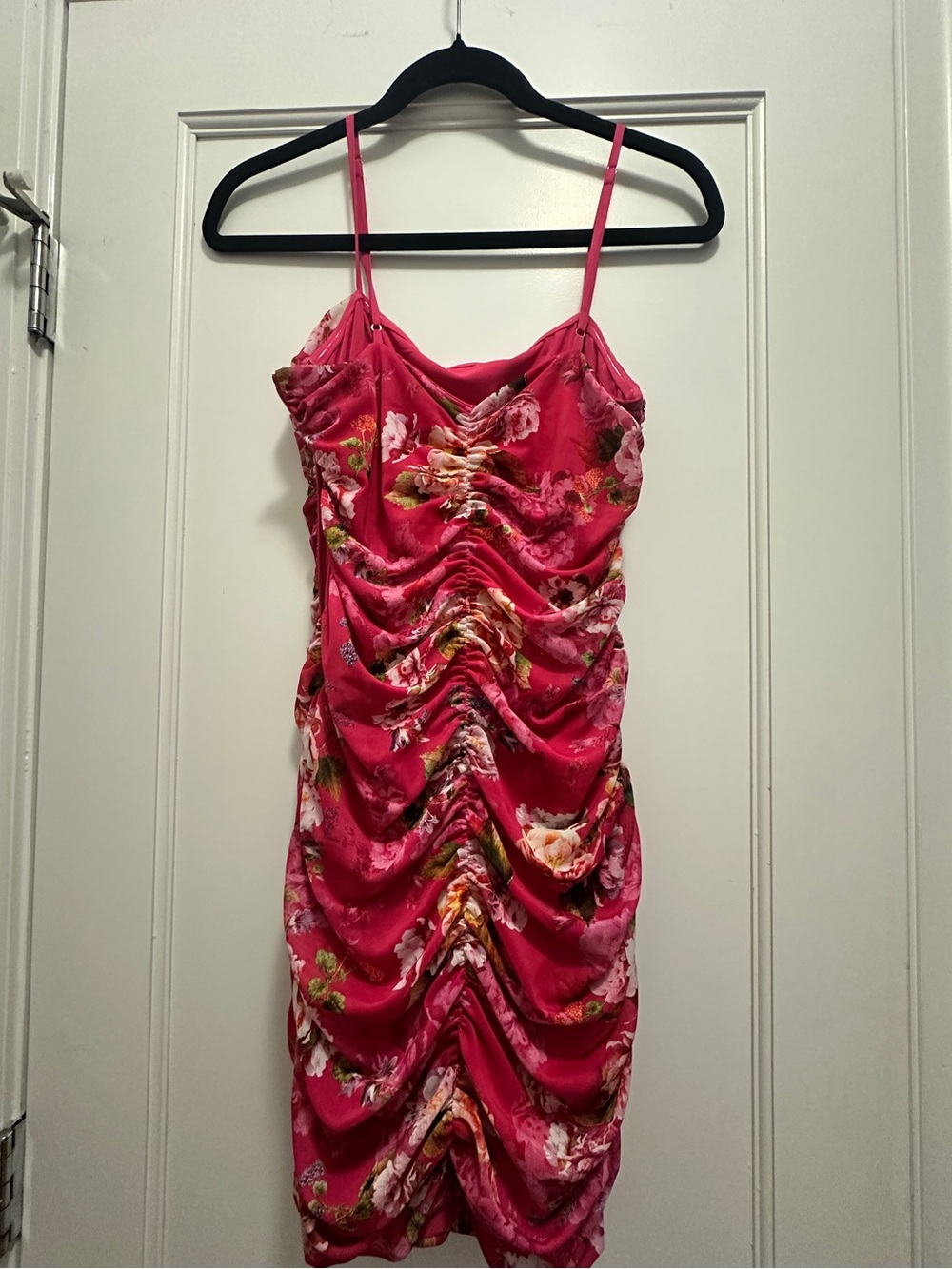 LAPDANCE Floral Mini Dress in Pink Like New